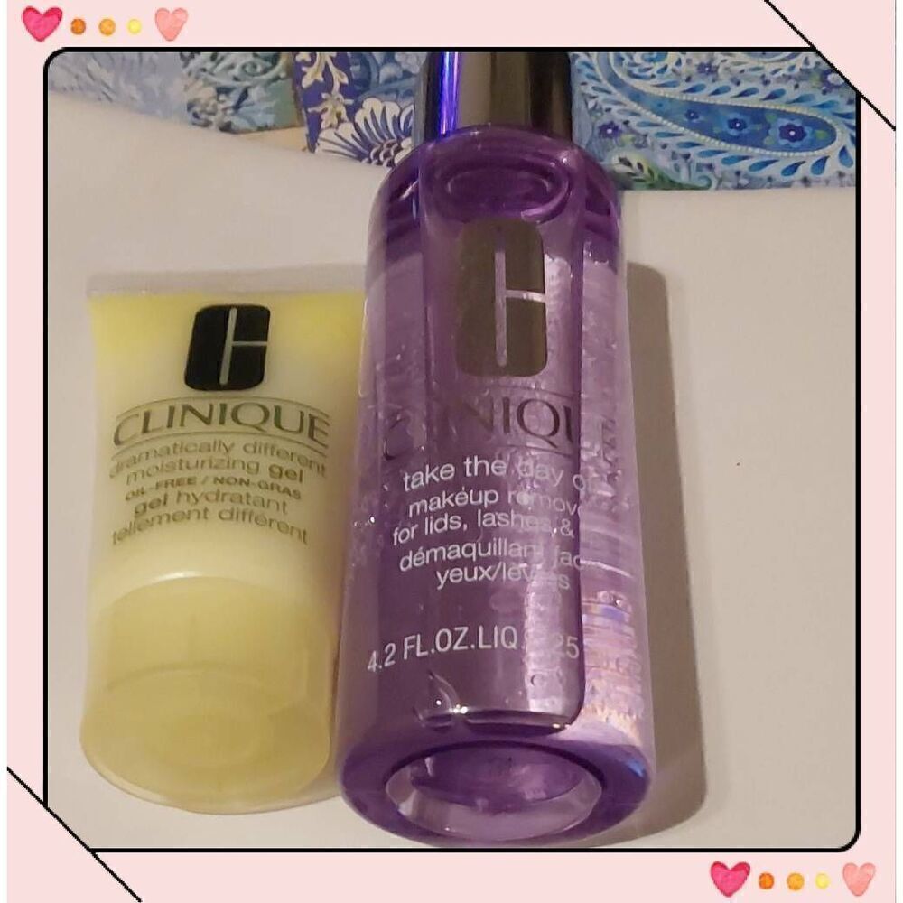 Clinique Take the Day Off Moisturizer & Dramatically Different Moisture Gel Duo